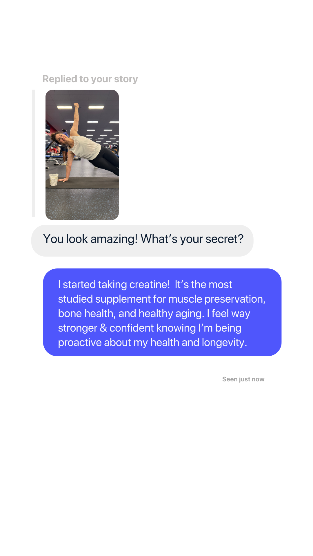 Ashley loves Facebook ad