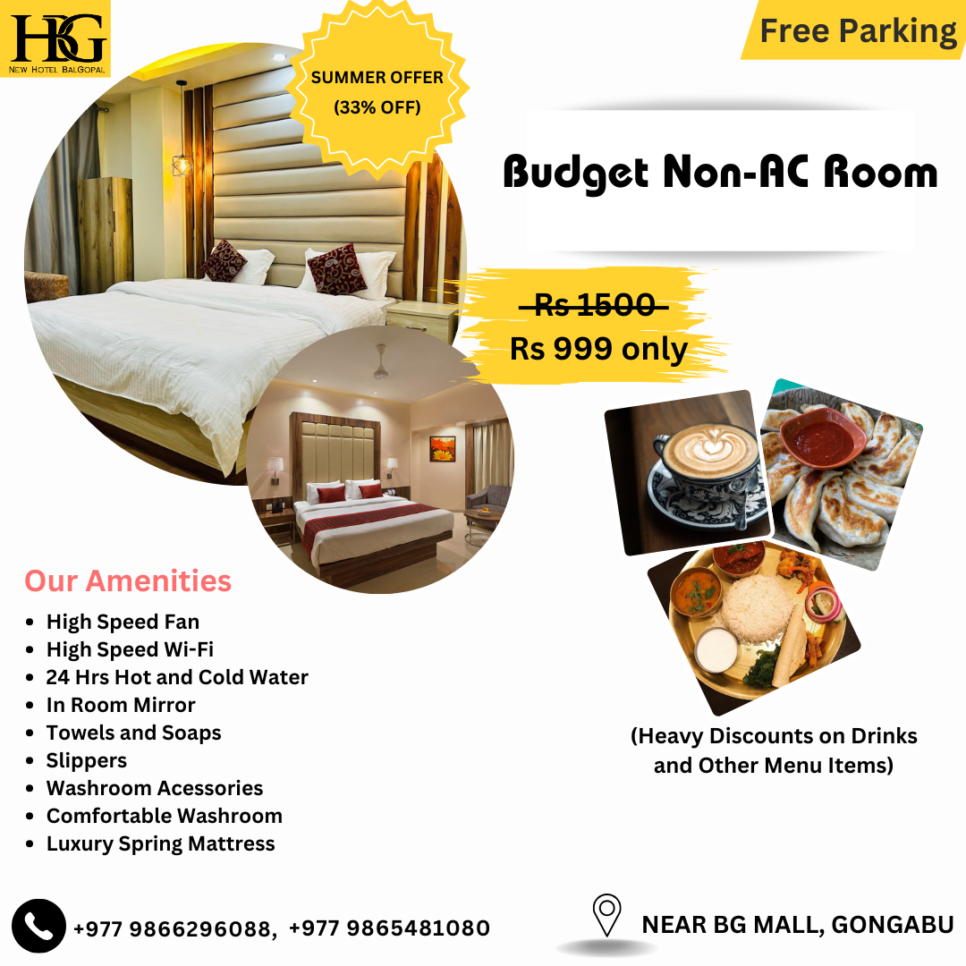 Hotel Balgopal Facebook ad: !Summer Offer!