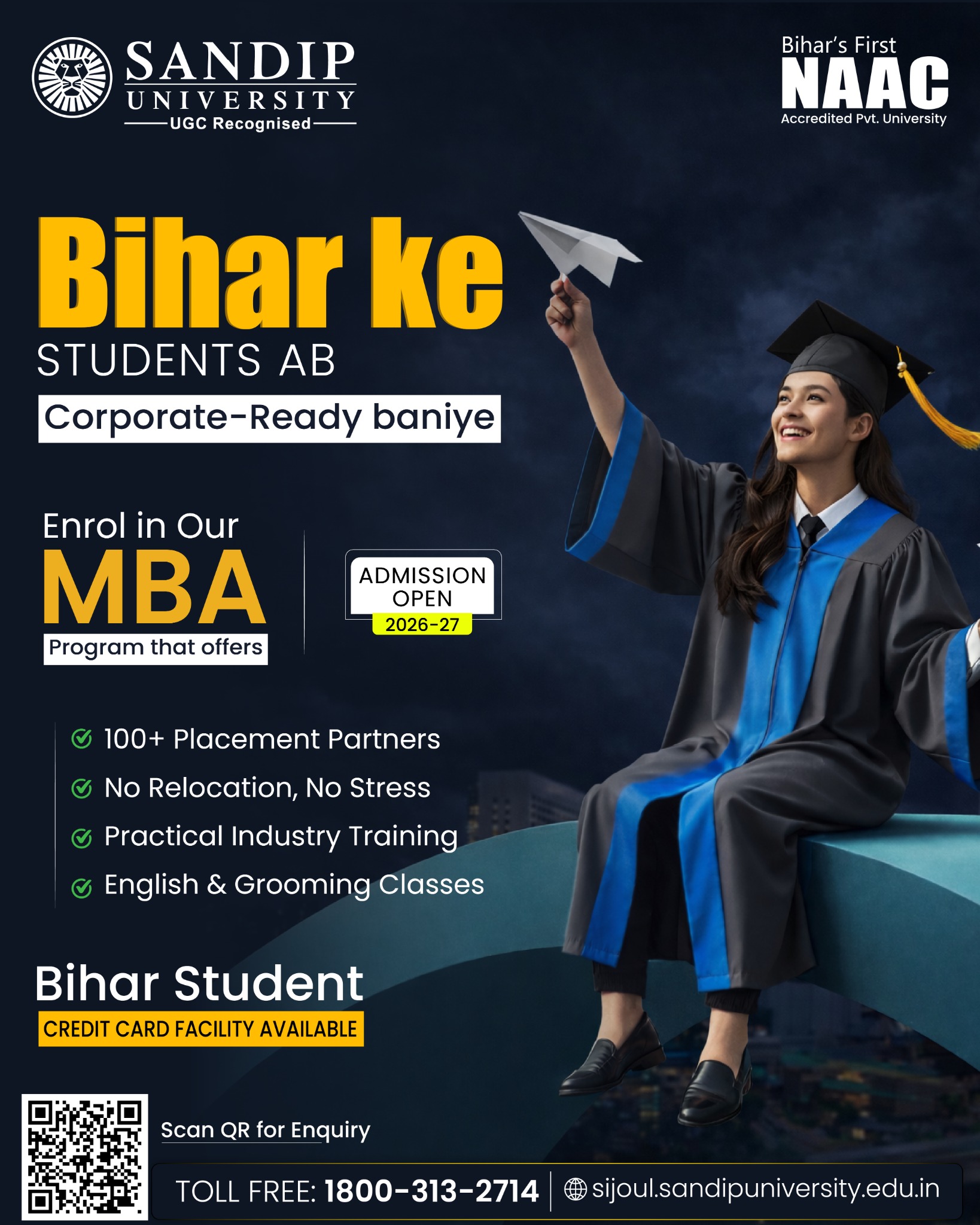 Sandip University Sijoul Facebook ad