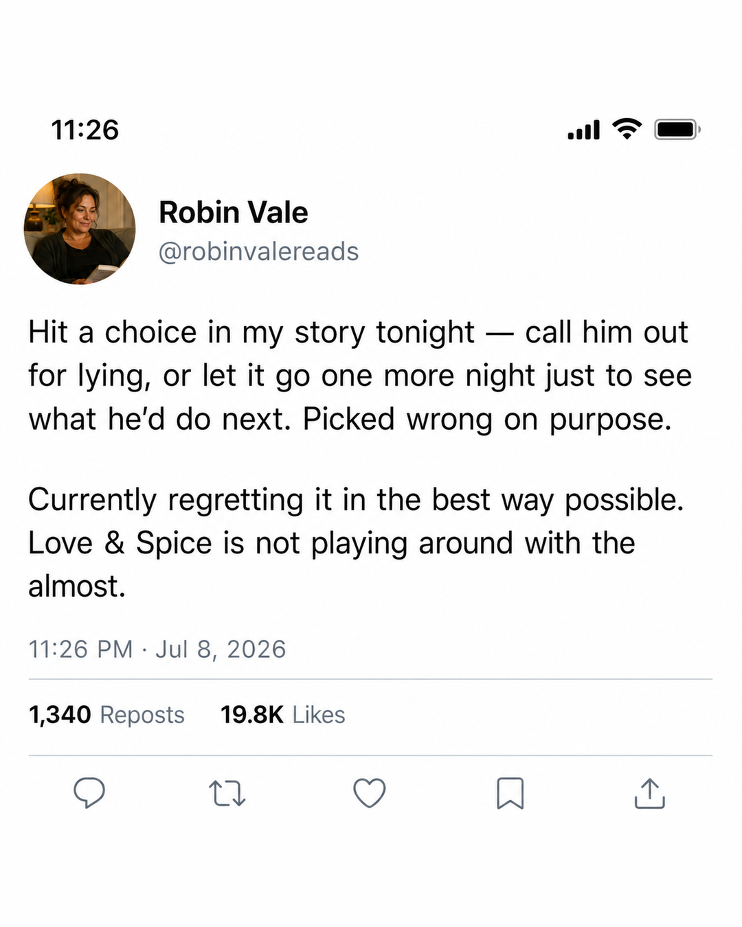 Love & Spice Facebook ad