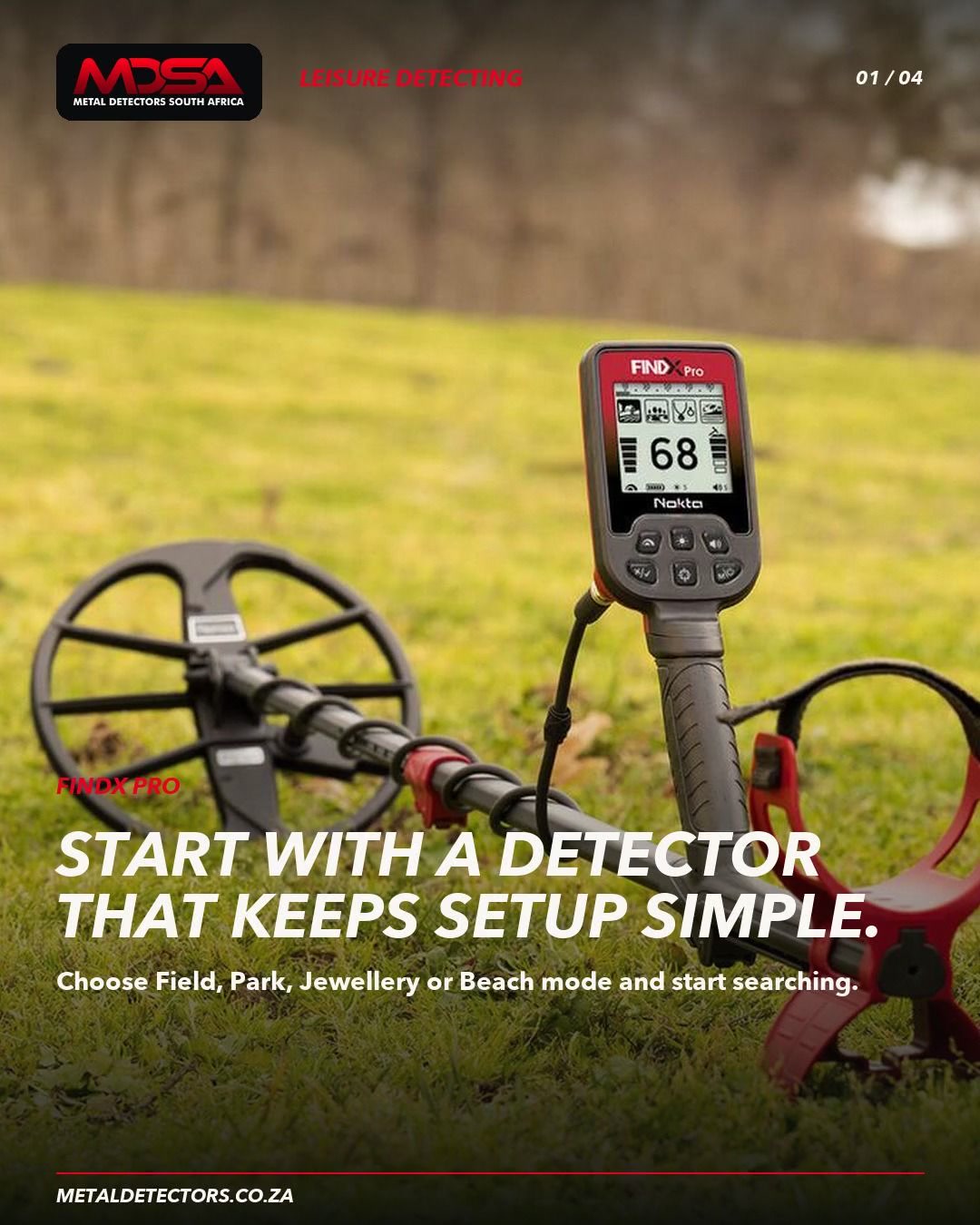 Metal Detectors South Africa Facebook ad: Want a capable first detector without a complicated…