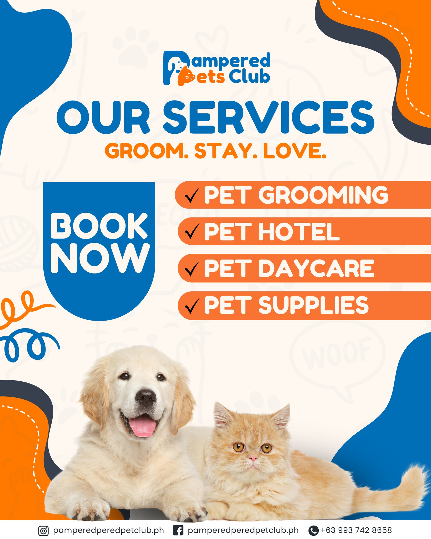 Pampered Pets Club - Batangas City Facebook ad: WARNING: Pets may leave extra cute after a…