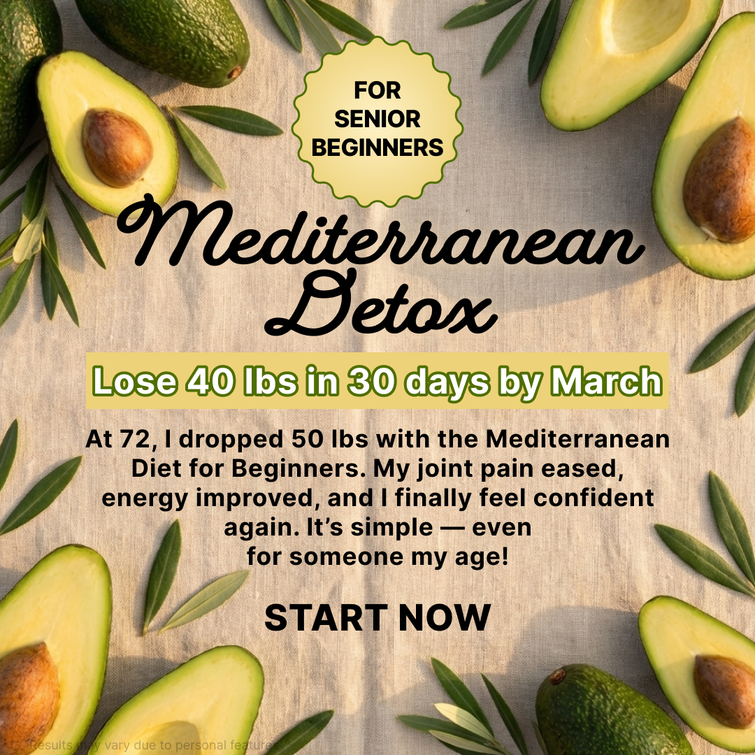 Mediterranean Diet for Beginners Facebook ad: It Only Takes 2 Weeks to Make a Difference