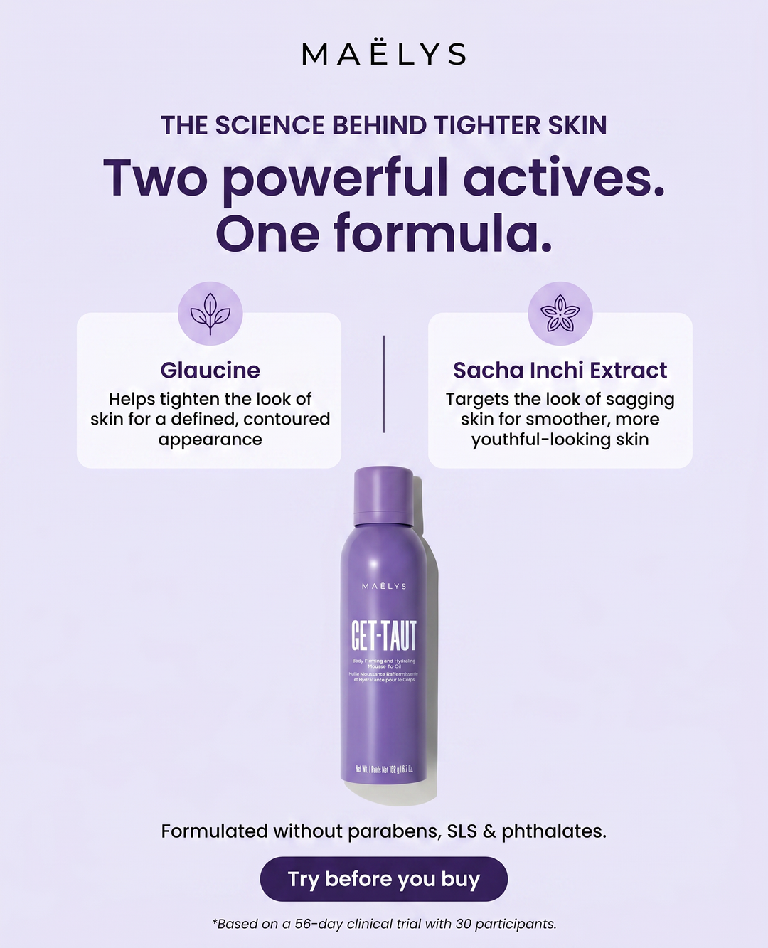 MAËLYS Cosmetics Facebook ad