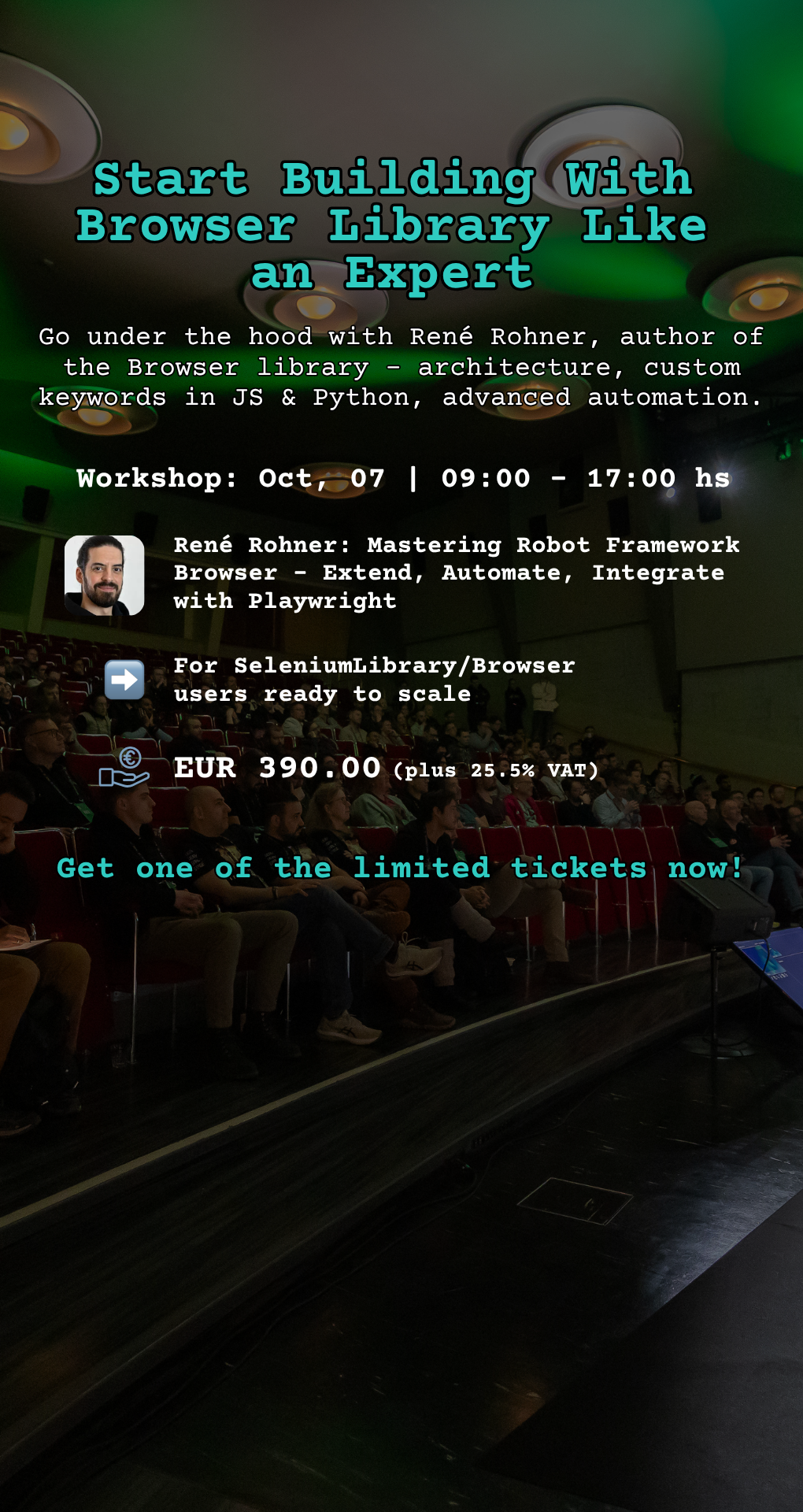 Robot Framework Facebook ad: Level Up Your Test Automation