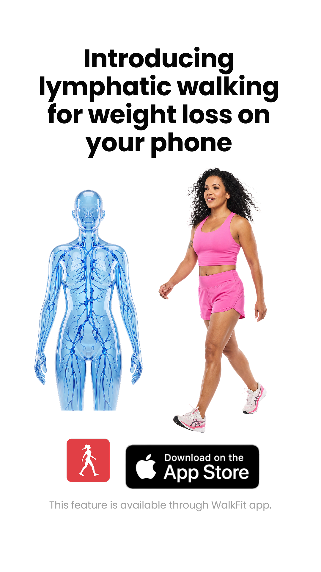 WalkFit Daily Walking Plan Facebook ad