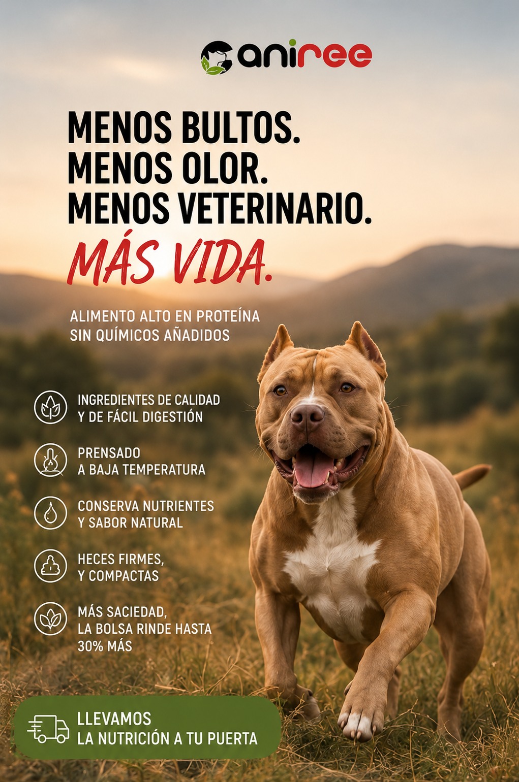 Caniree Alimento para Perro Alto en Proteina Facebook ad: Haz tu pedido a domicilio