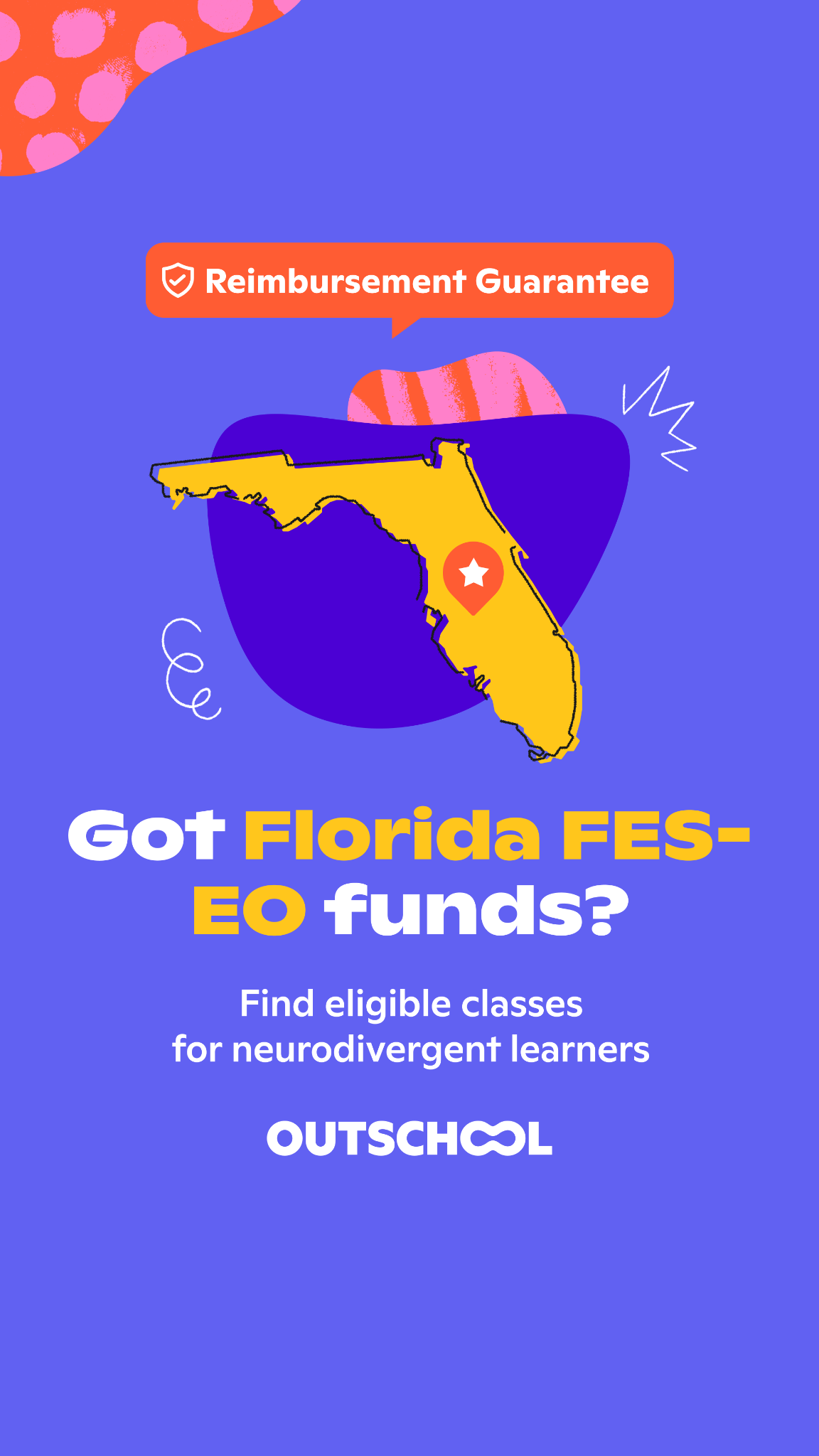 Outschool Facebook ad