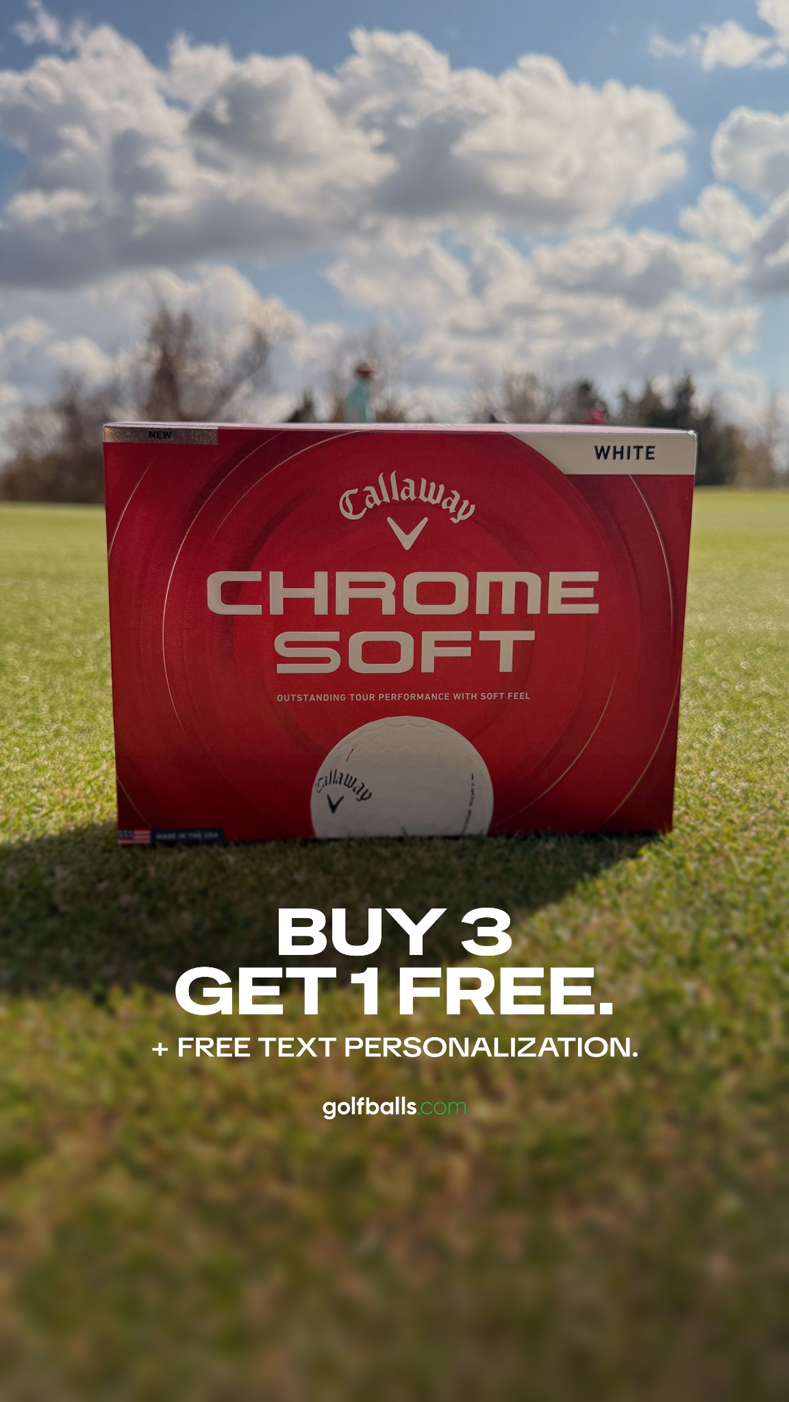 Golfballs.com Facebook ad