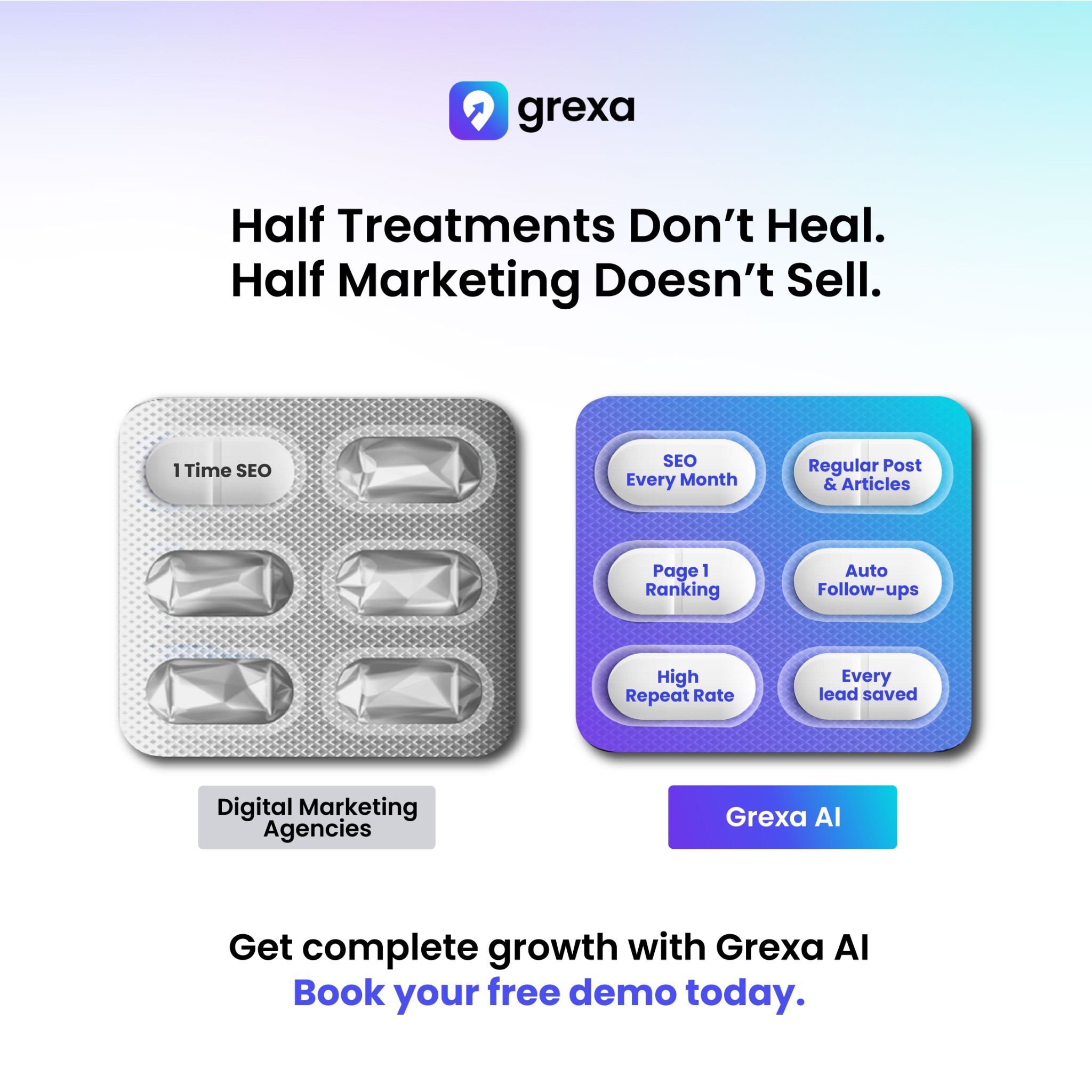 Grexa.AI Facebook ad