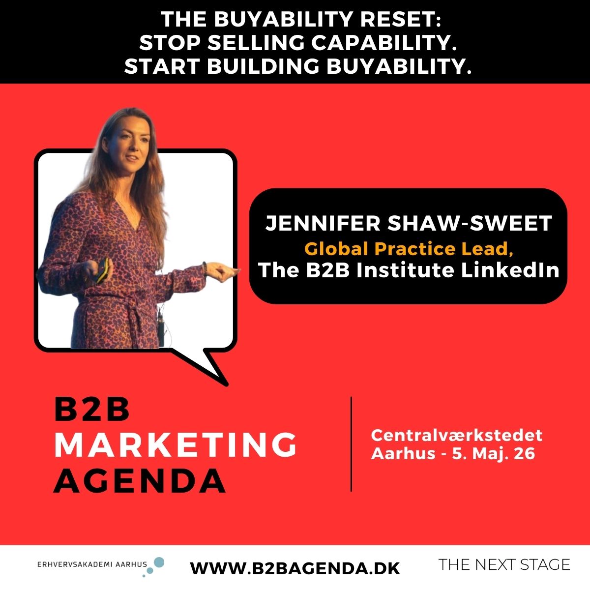 B2B Agenda Facebook ad