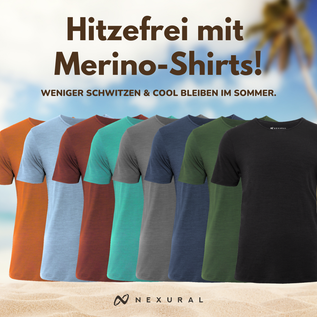 nexural Facebook ad: Das perfekte T-Shirt für den Sommer