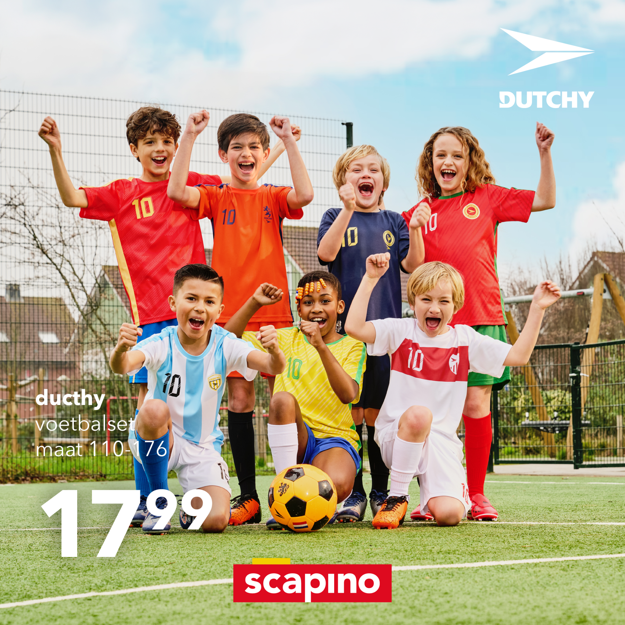 Scapino Facebook ad: Shop nu! WK-deals bij Scapino