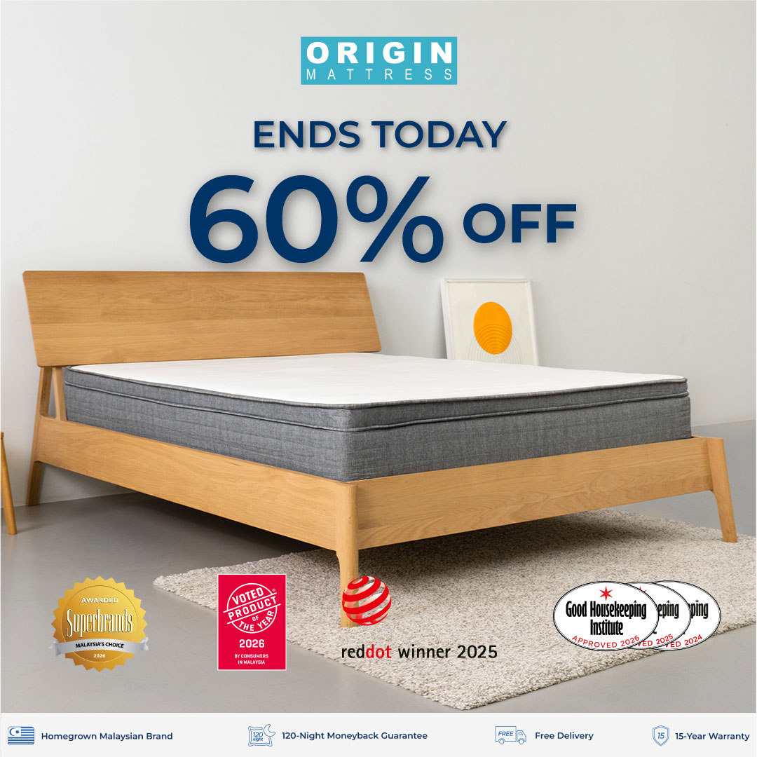 Origin Mattress Malaysia Facebook ad