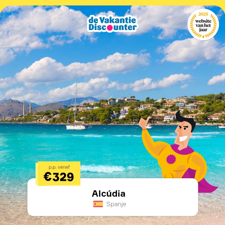 de VakantieDiscounter Facebook ad