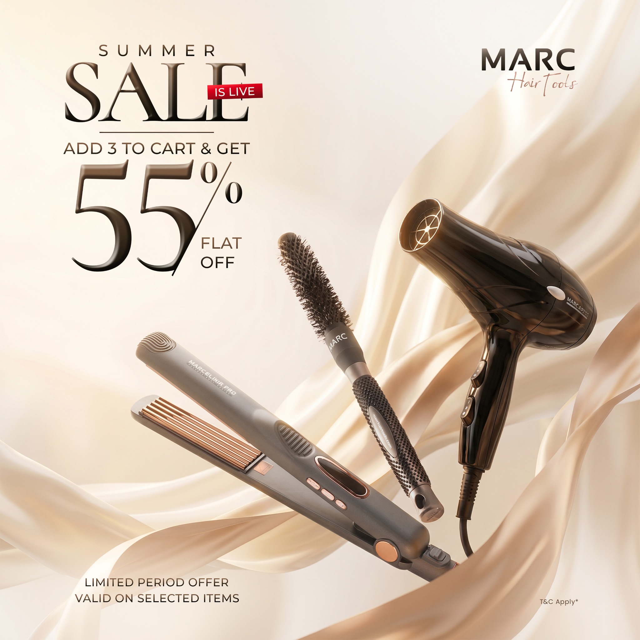 MARC HAIR TOOLS  Facebook ad
