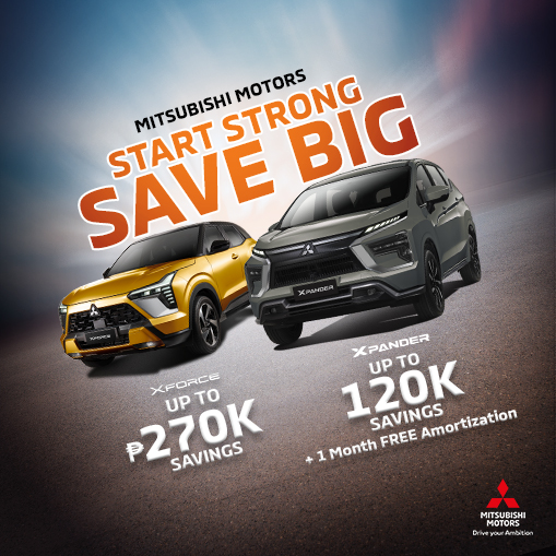 Mitsubishi Motors Philippines Facebook ad: Start Strong Save Big | Mitsubishi Motors Philippines