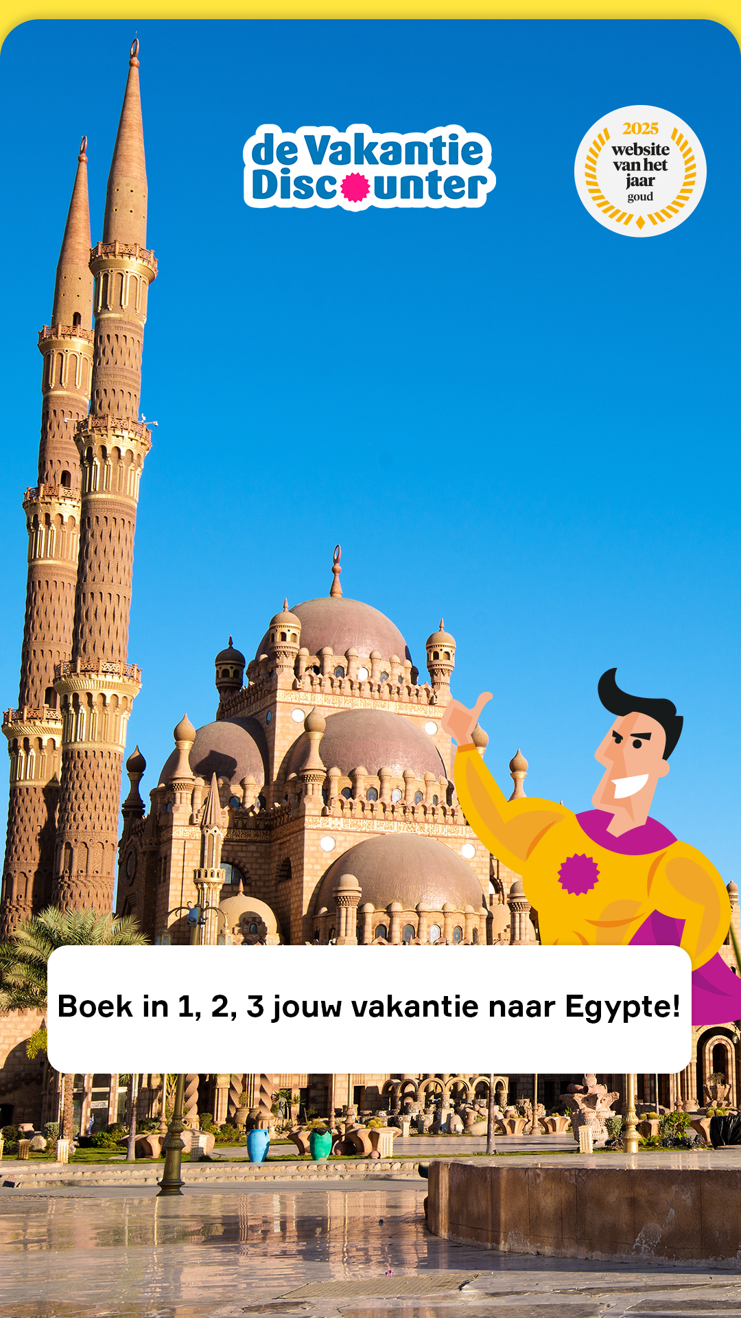 de VakantieDiscounter Facebook ad