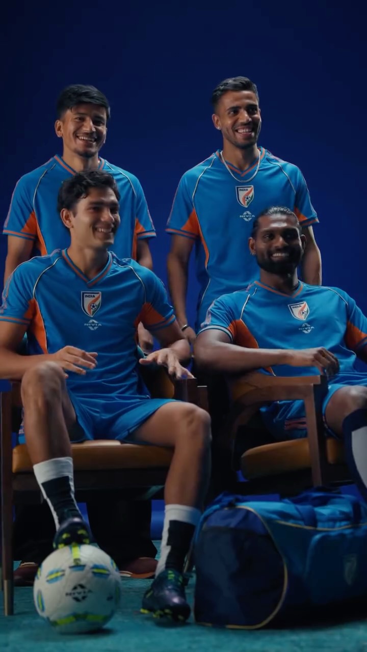 Nivia Sports Facebook ad: The new Indian Football Team Jersey is now…