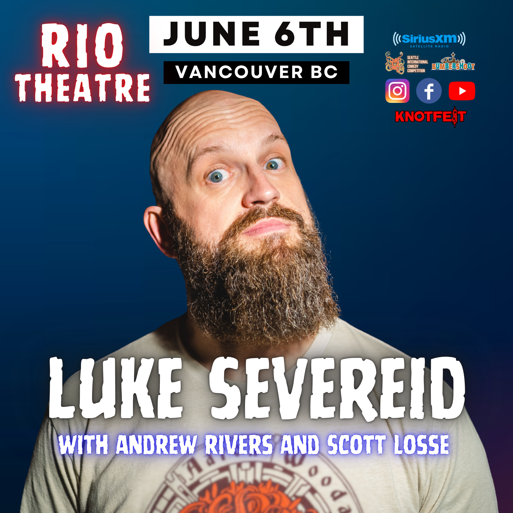 Luke Severeid Facebook ad: Andrew Rivers, Luke Severeid & Scott Losse in VANCOUVER BC