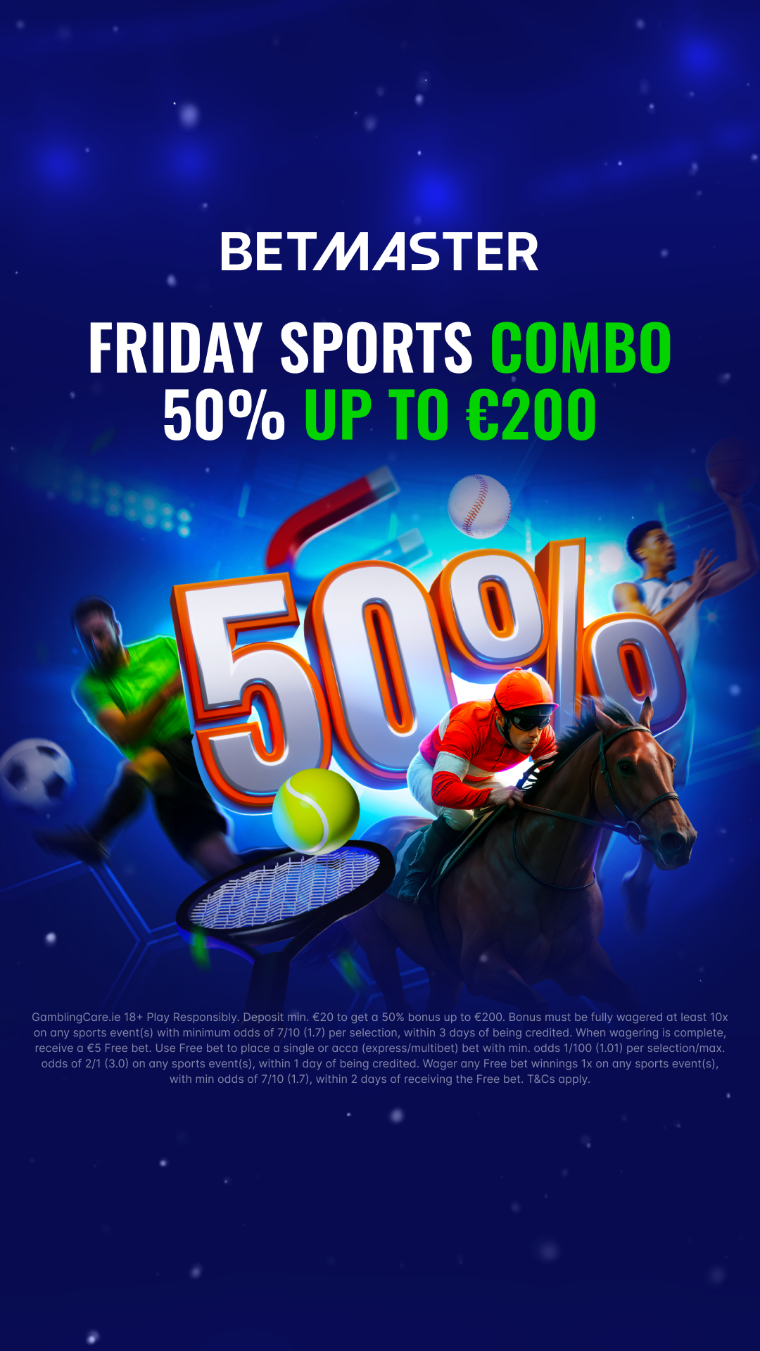 Betmaster Ireland Facebook ad