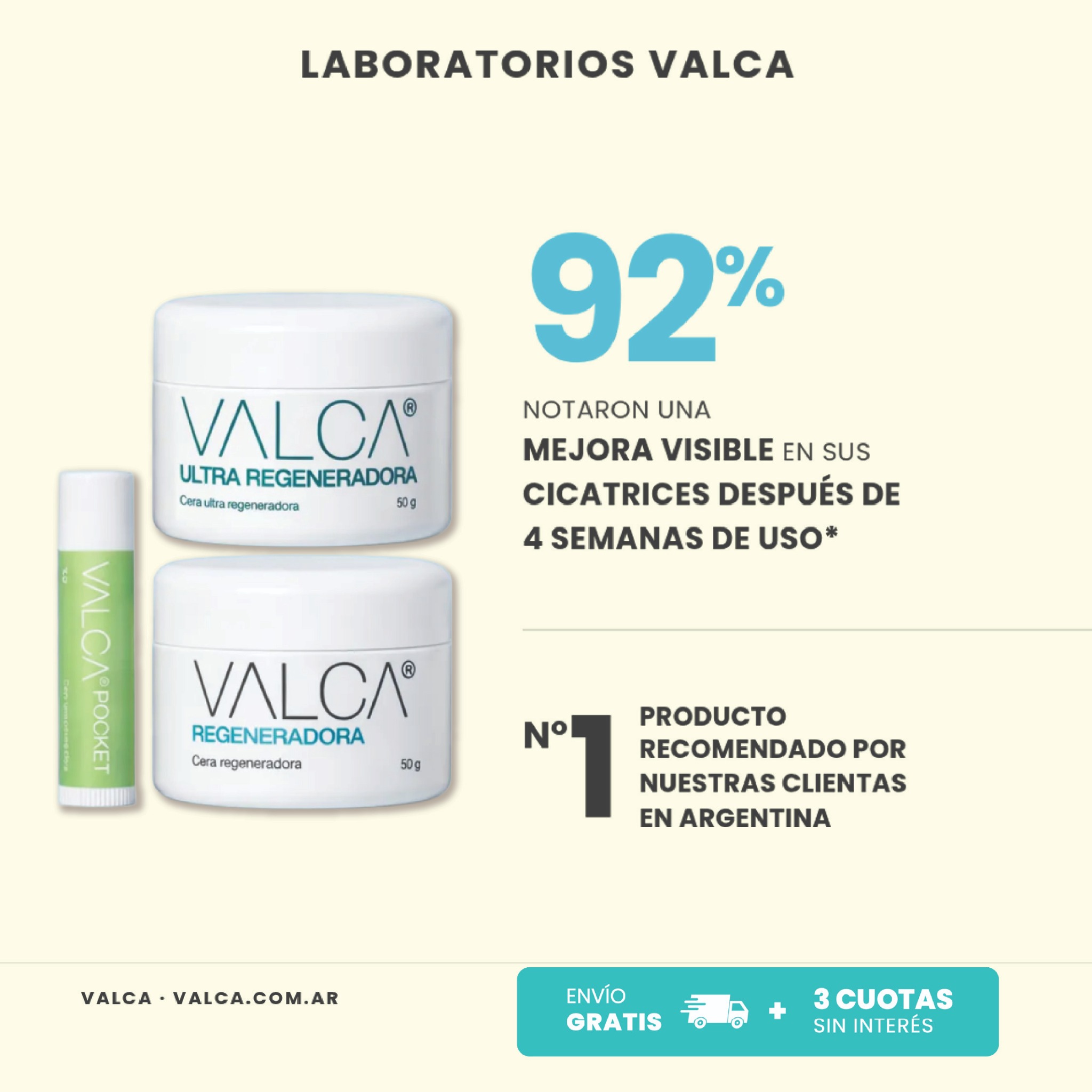 Laboratorios Valca Facebook ad