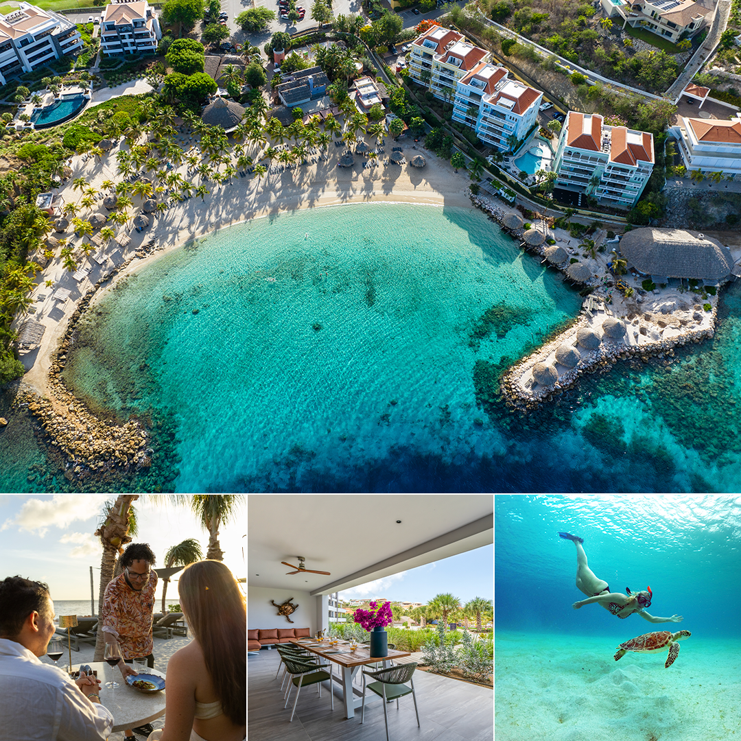 Blue Bay Curaçao Facebook ad: The ultimate Caribbean getaway