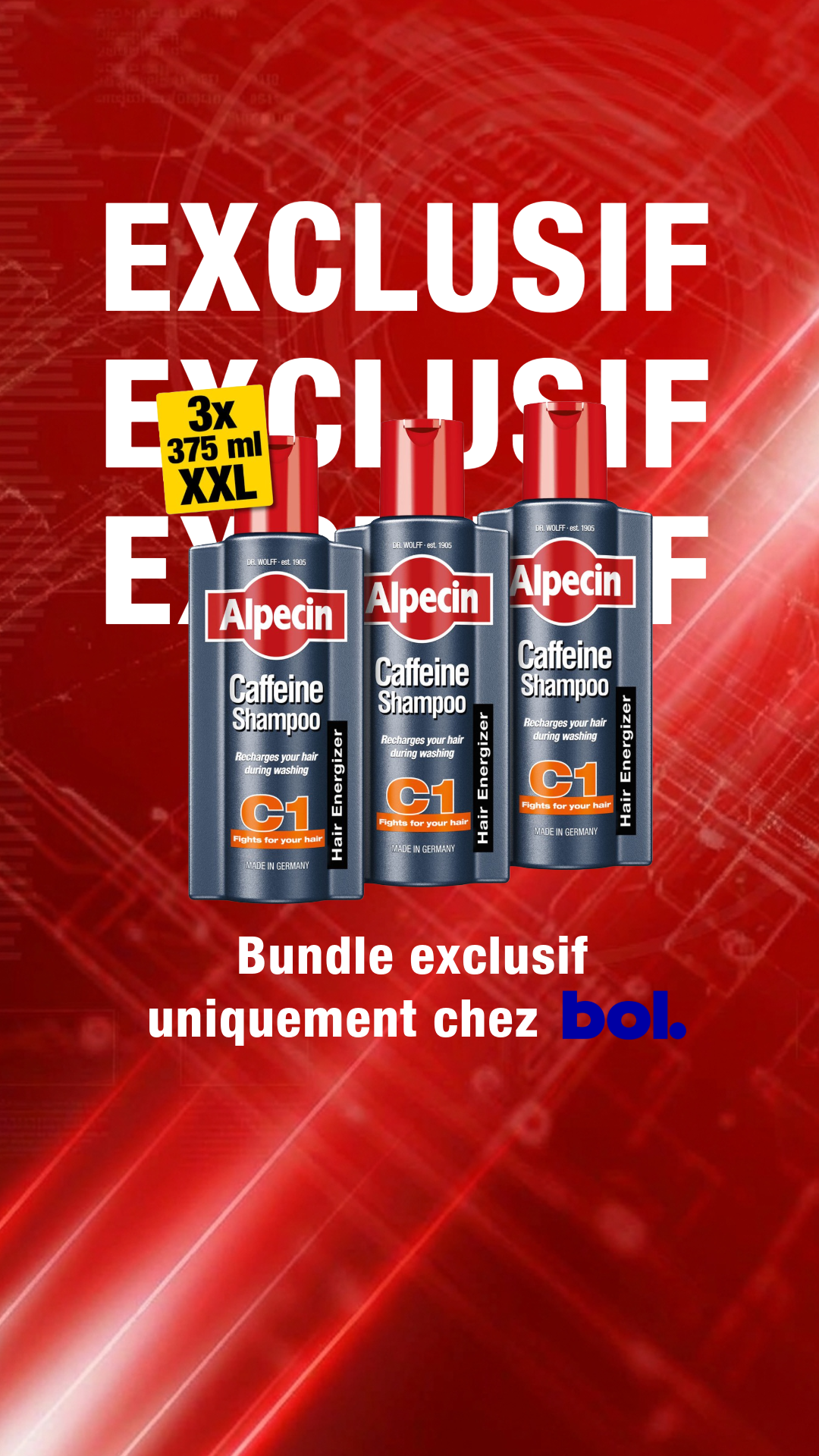 Alpecin Facebook ad