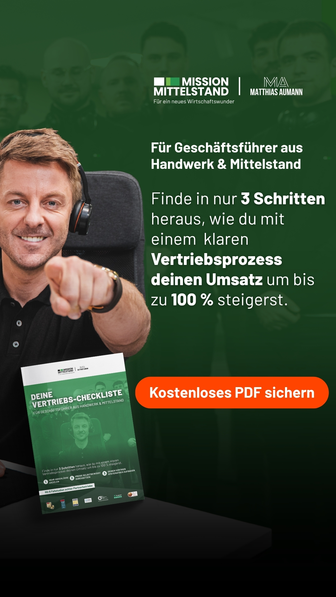 Matthias Aumann Facebook ad