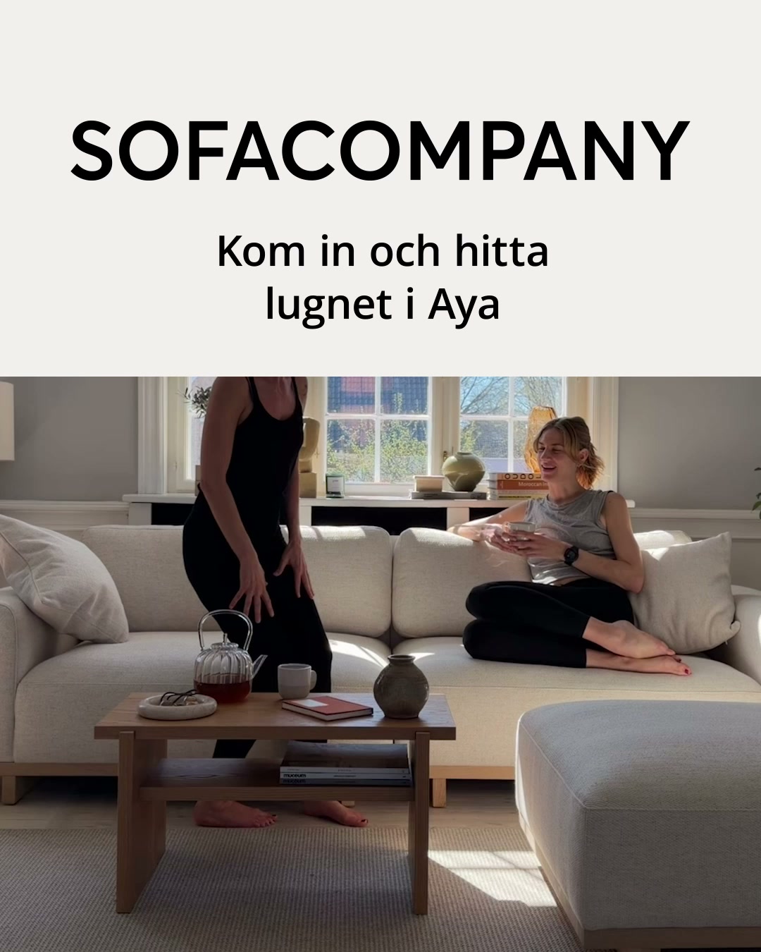 Sofacompany Facebook ad: Utforska Aya