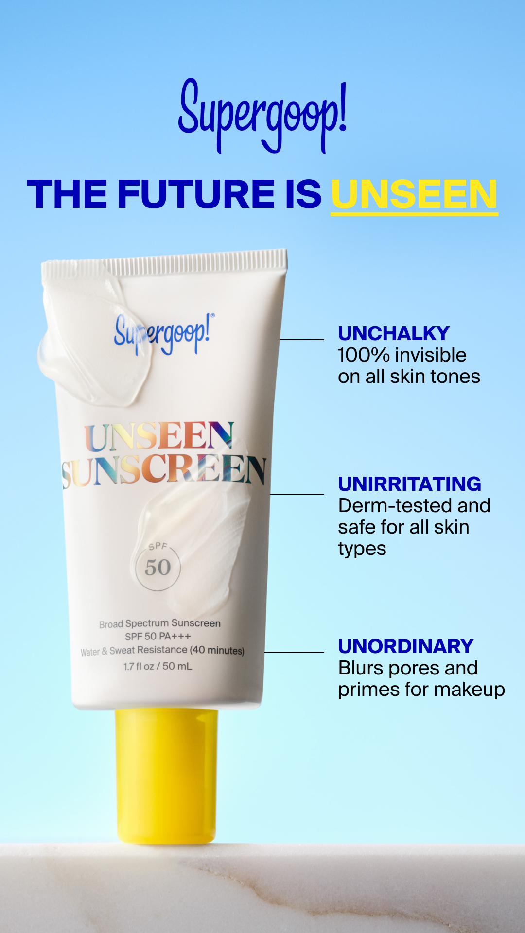 Supergoop Facebook ad