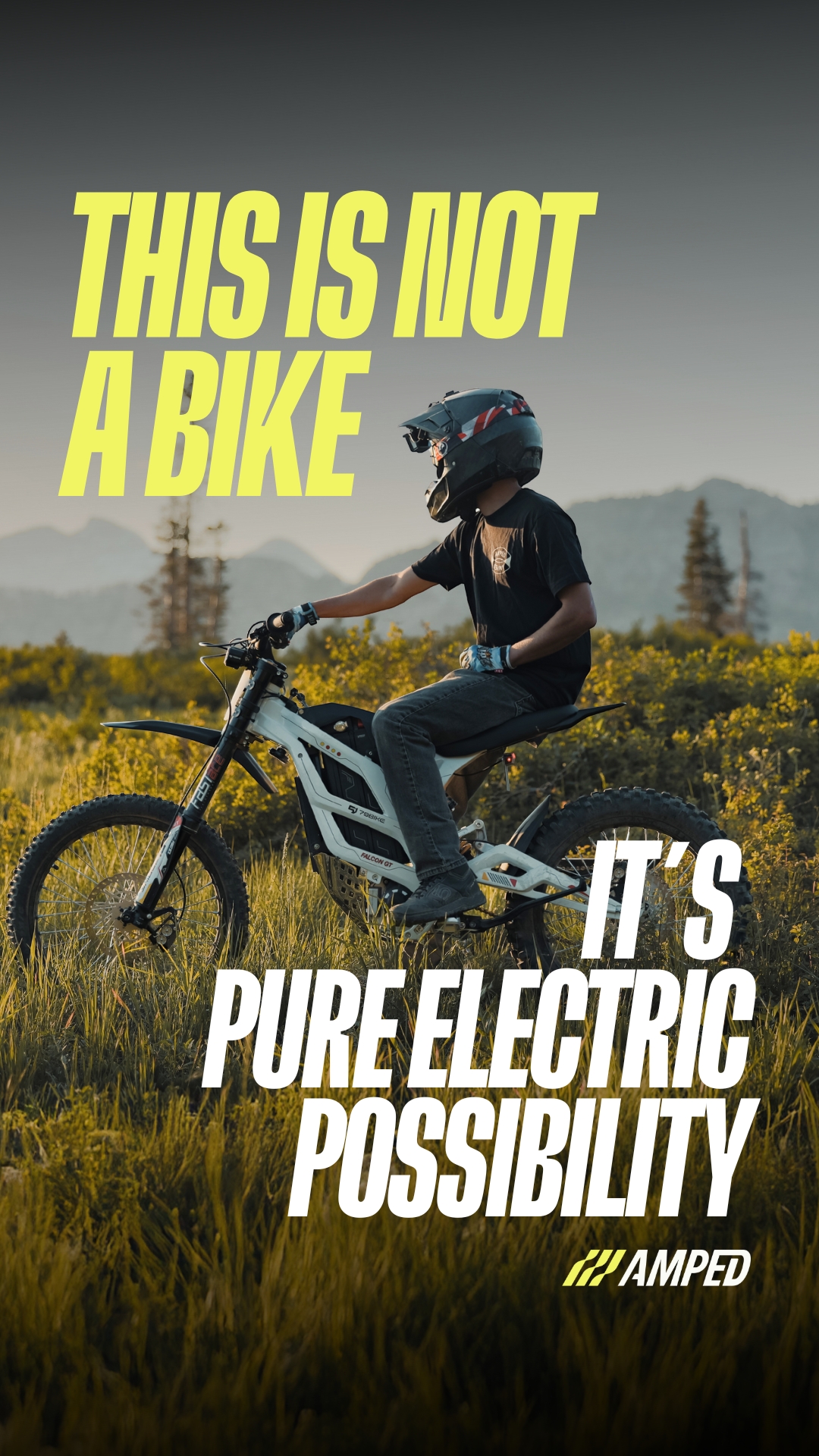 Amped Bikes Facebook ad