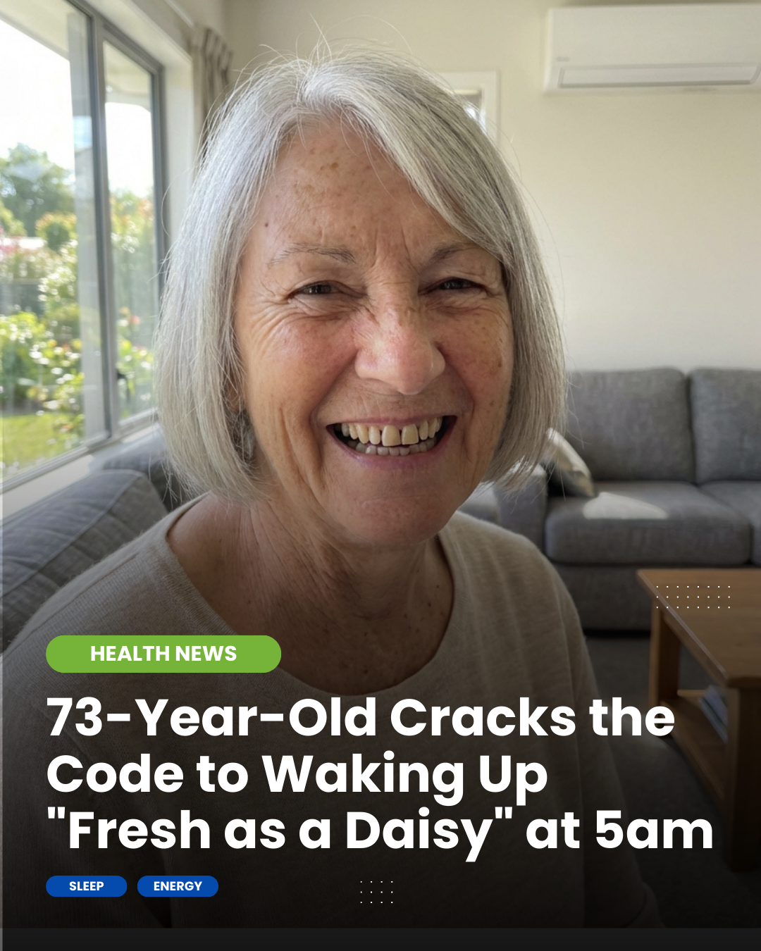 Sleep Health Research Facebook ad