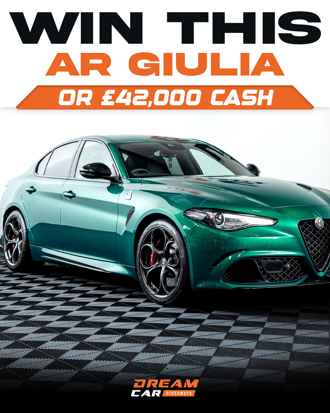 Dream Car Giveaways Facebook ad