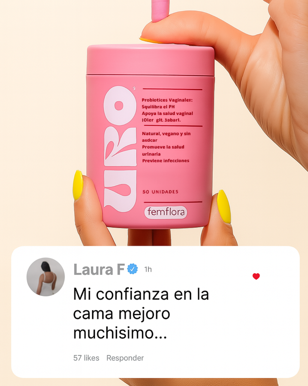 Charliac Bolivia Facebook ad: ¿Mal olor o flujo recurrente?