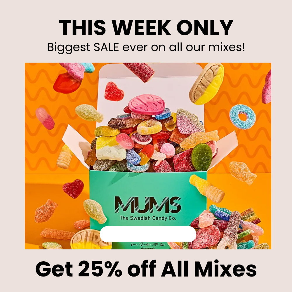 Mums - The Swedish Candy Co. Facebook ad