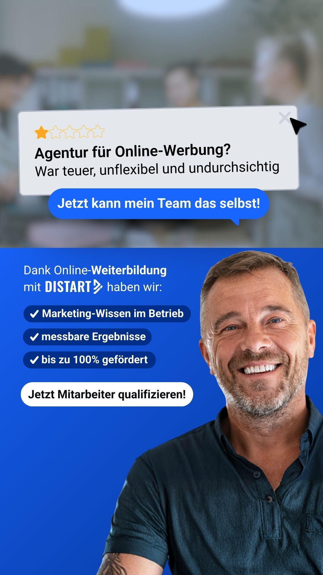 Distart Facebook ad
