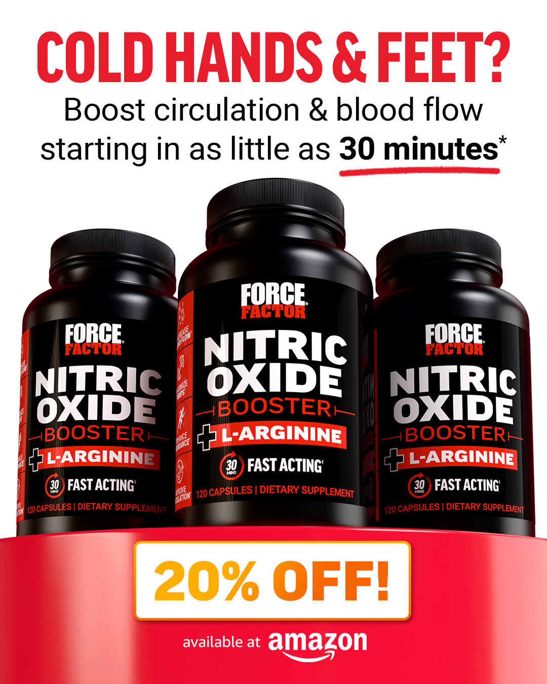 Force Factor Facebook ad