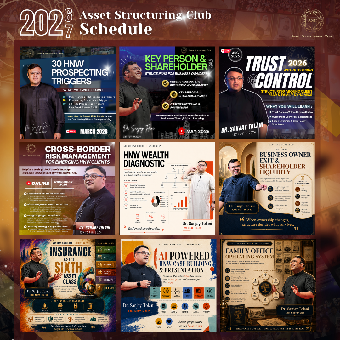Dr. Sanjay Tolani - Financial Advisor & Coach Facebook ad: Learn How Top Advisors Are Entering The HNW Market In 2026