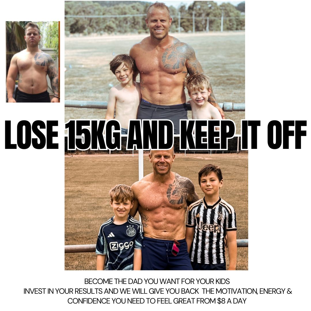 Fit Dads Club Facebook ad: It's Time
