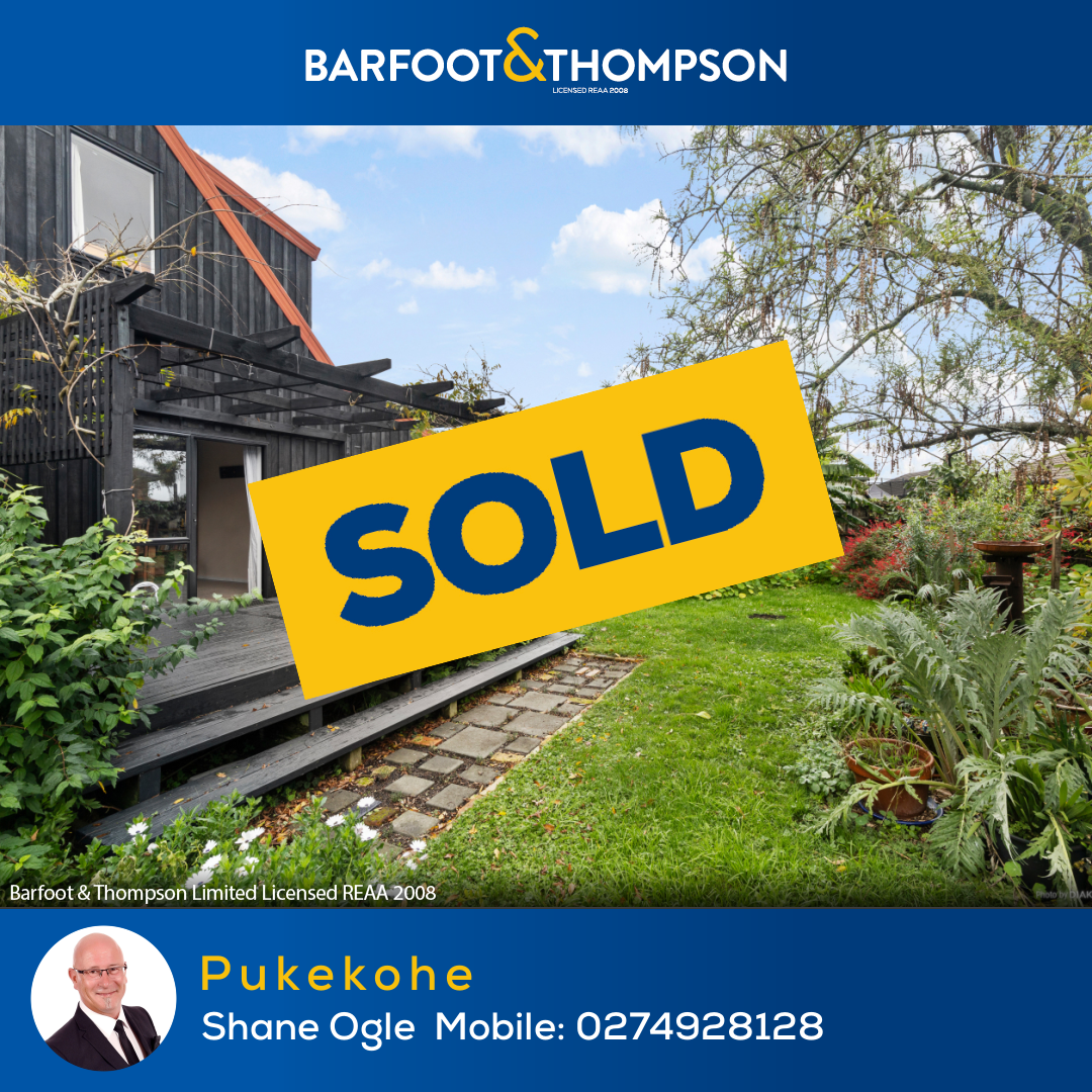 Barfoot & Thompson Pukekohe Facebook ad: Have you had thoughts of selling?