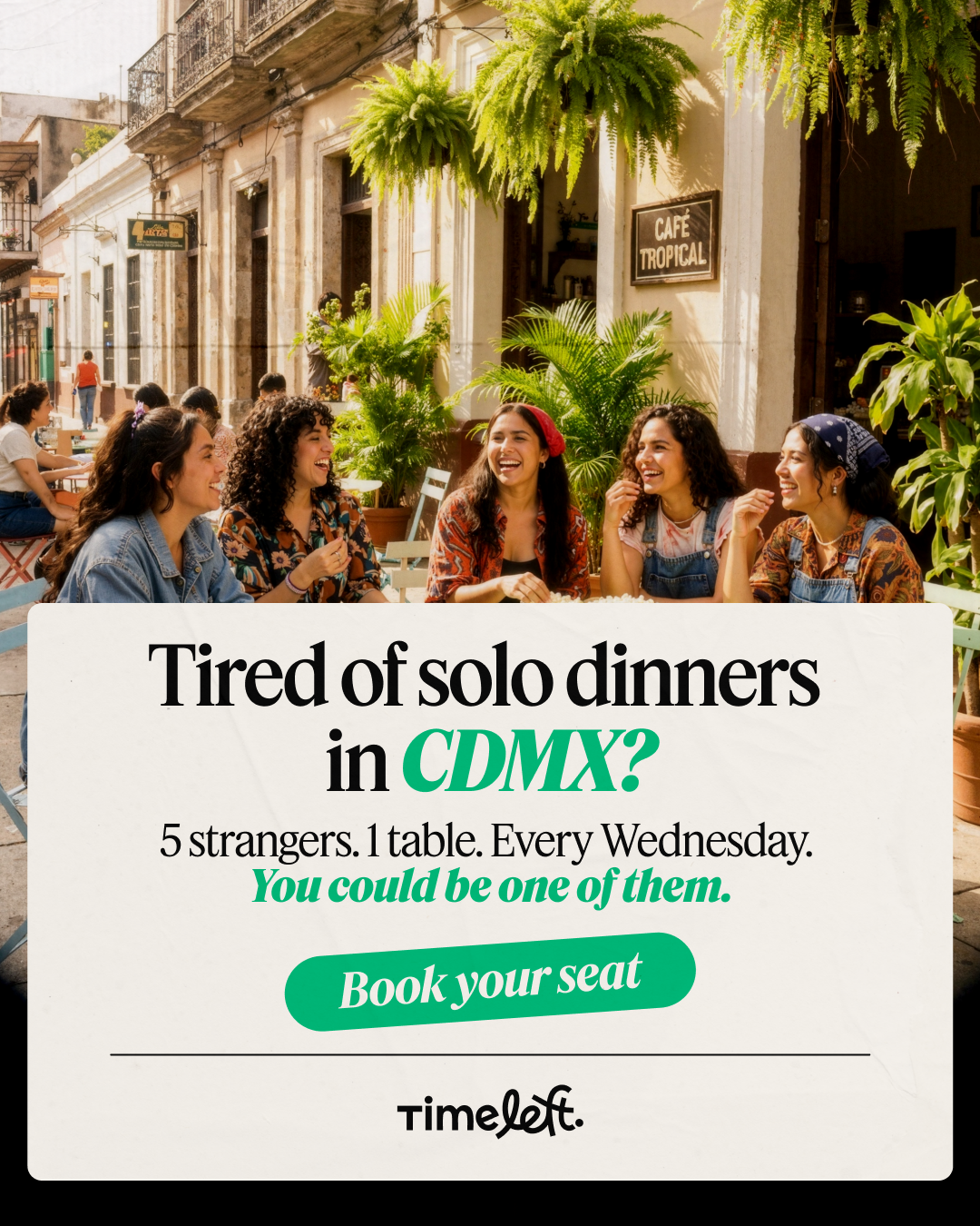 Timeleft Facebook ad