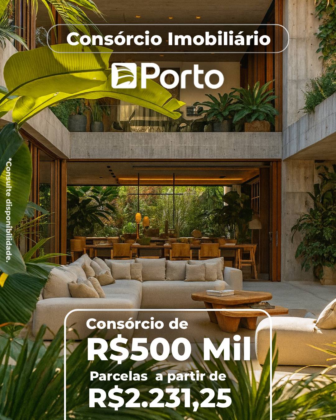 Porto Brasil Consórcios Facebook ad: CAMPANHA PORTO PLUS