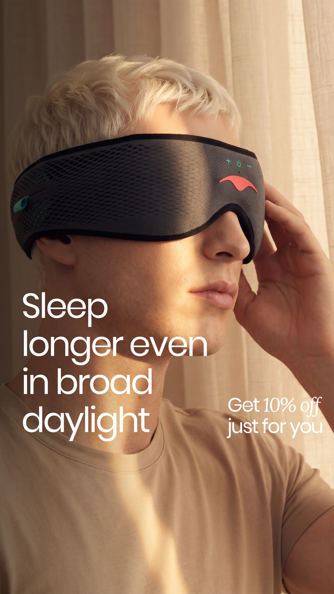 Manta Sleep Facebook ad