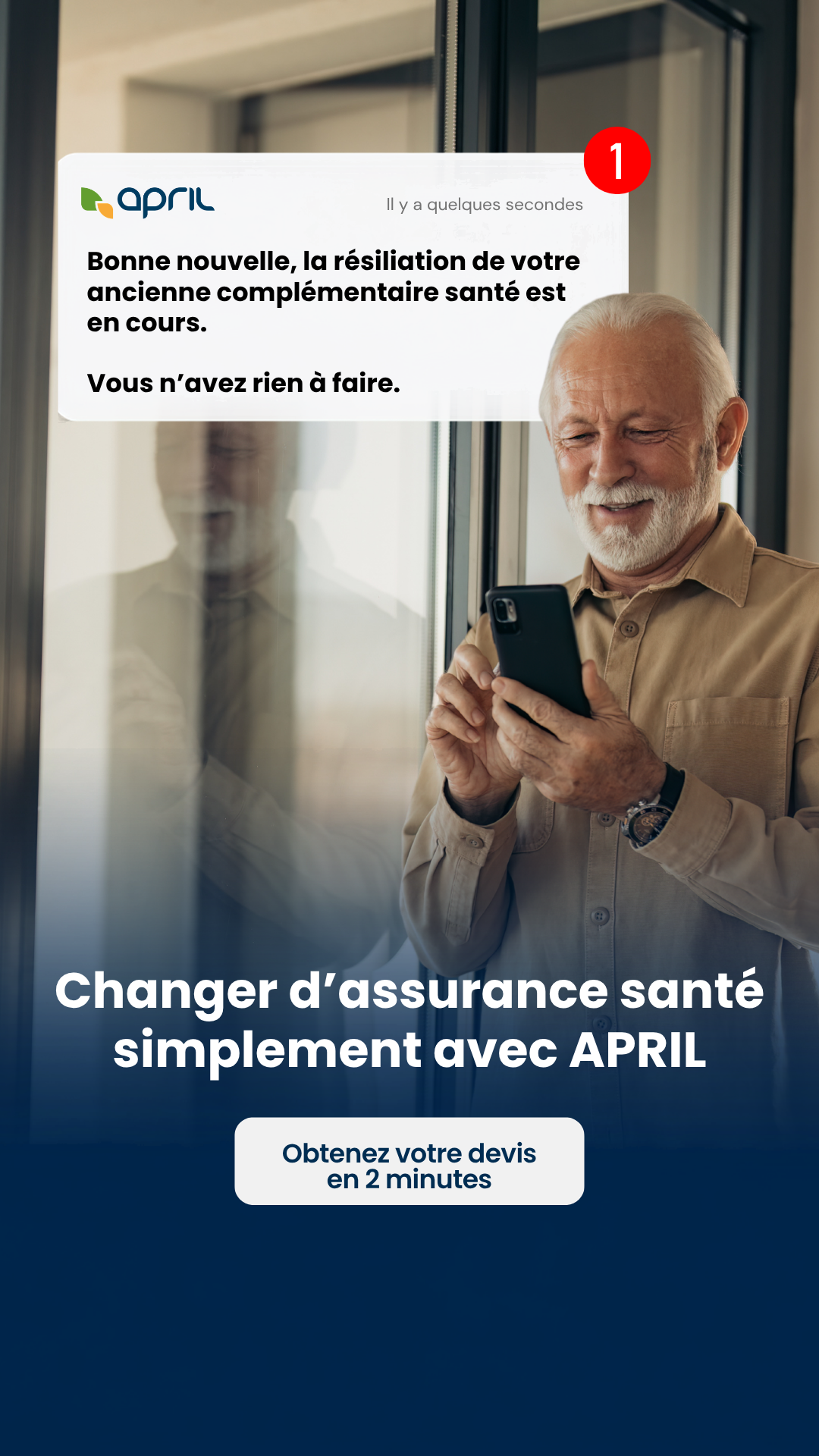 APRIL Facebook ad from Sep 14, 2026