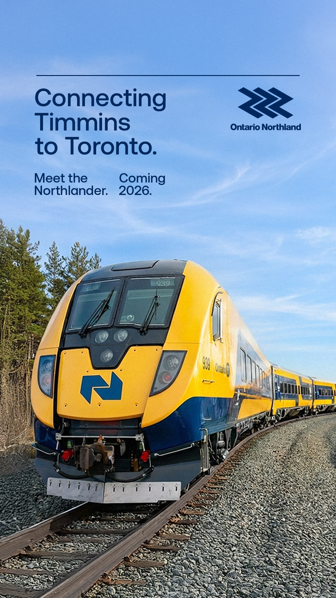 Ontario Northland Facebook ad