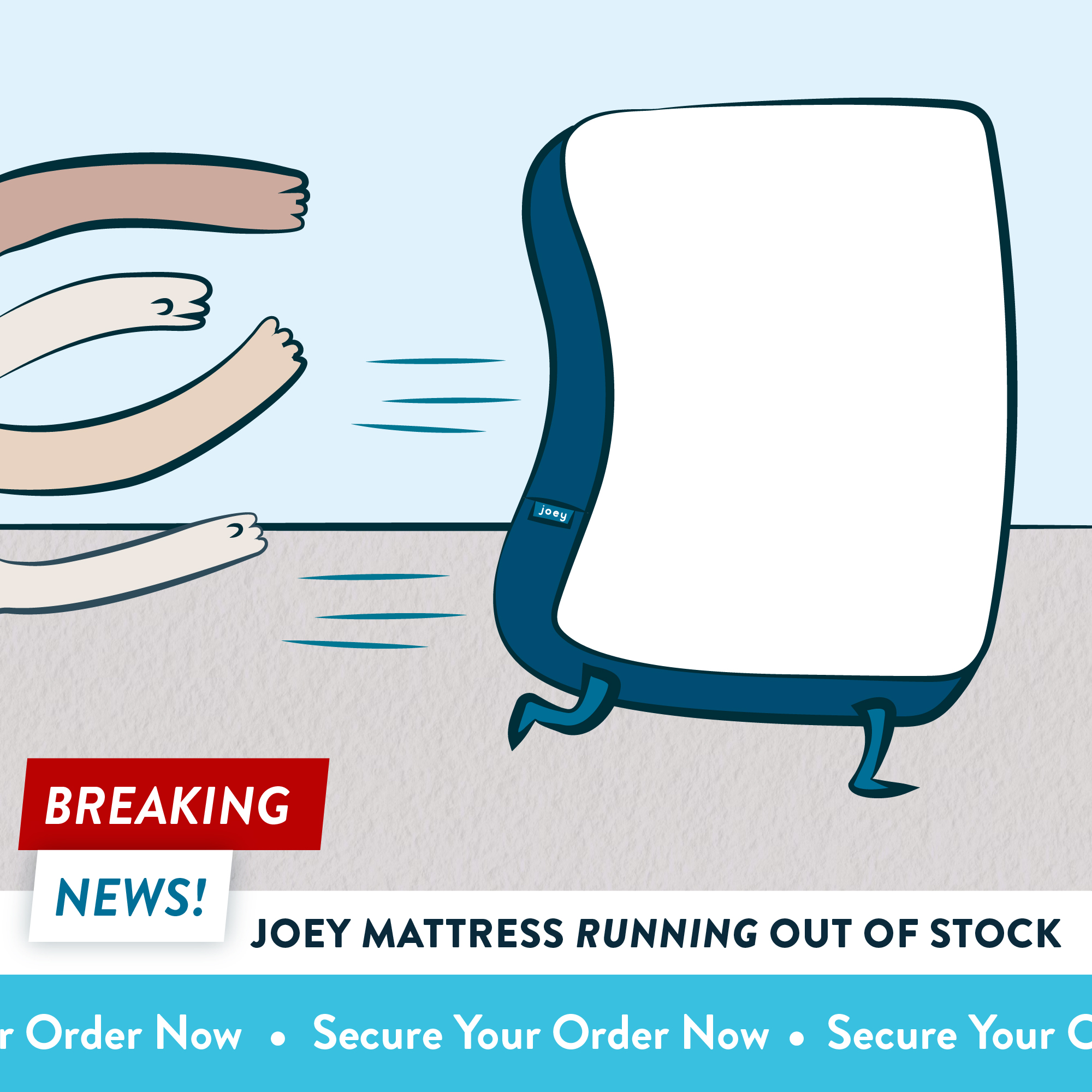 Joey Mattress Facebook ad