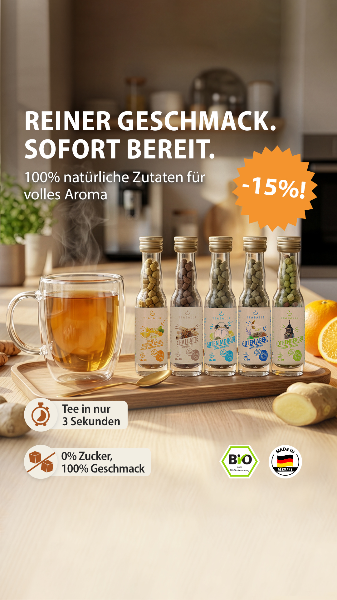 Teaballs Facebook ad