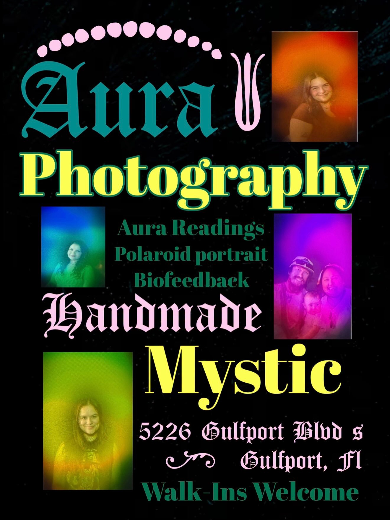 Handmade Mystic Healing Crystals and Jewelry Facebook ad: Handmade Mystic