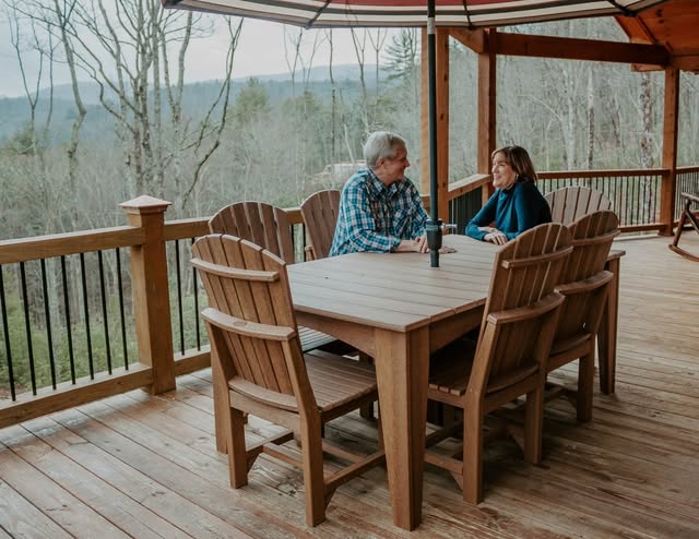 Mountain Top Furniture & Design Facebook ad: Custom Amish Dining Table